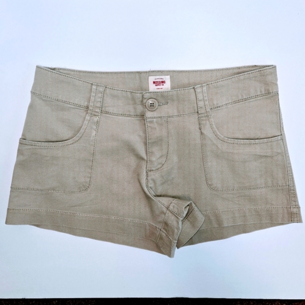 NWOT Mossimo Utility Khaki Shorts | Juniors Size 7 | Low Rise Y2K
